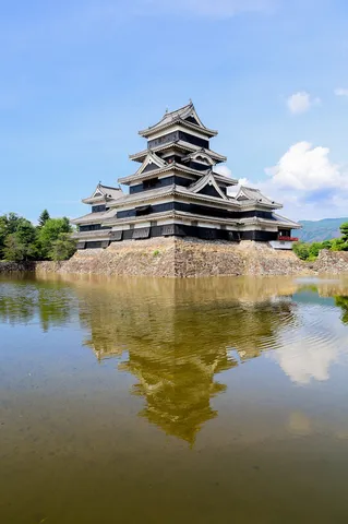 水鏡に映る、悠久の時