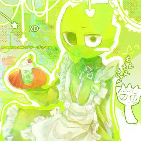 メイド服で推し活！ ?,?