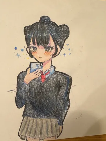 星とスマホと制服の午後