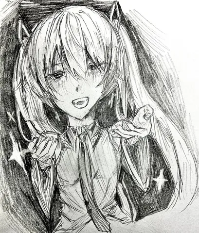 描かれた感情の輝き