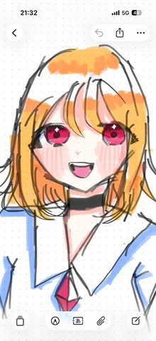 鮮やかな瞳、柔らかな筆致