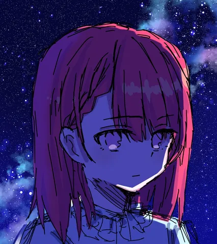 星空の下、物語が始まる予感