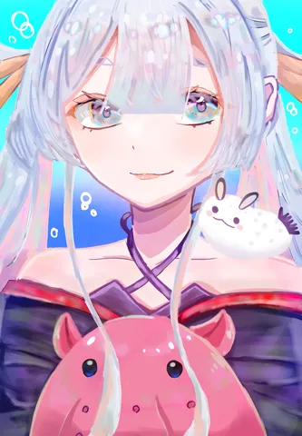 水色のきらめきと仲間たち