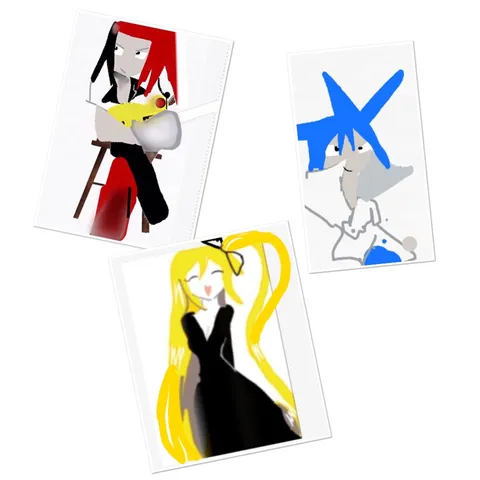 AIが描いた？個性的キャラ集