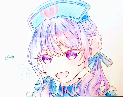 パステルの微笑みが光る
