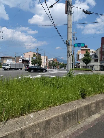 青空と交差点の静けさ