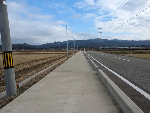 電車の長さに思わず二度見