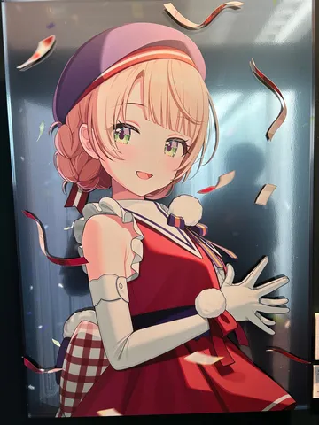キラキラ輝く少女の笑顔