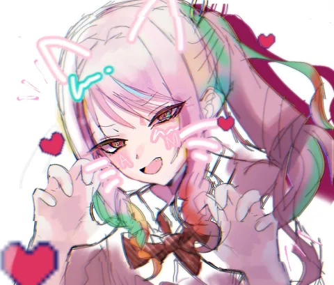 ネオンの猫耳と感情の揺らぎ