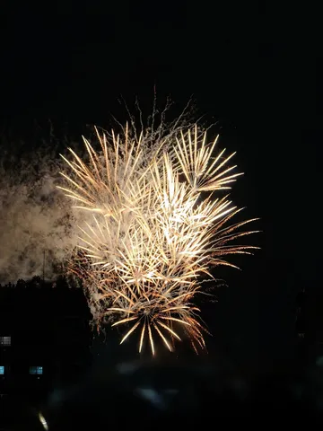 夜空に咲く、光の花束