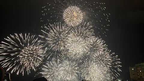 花火のフルコース、お腹いっぱい大満足！