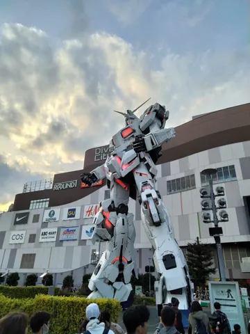 堂々たる白い機体
