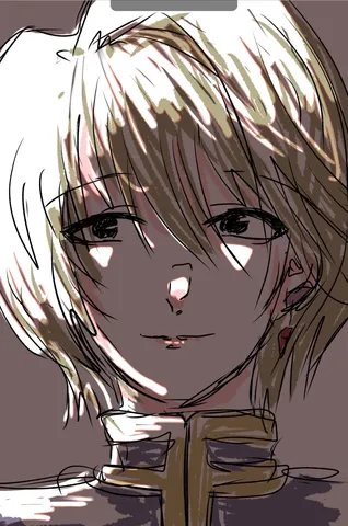 光と影の綾なす、憂いを帯びた眼差し