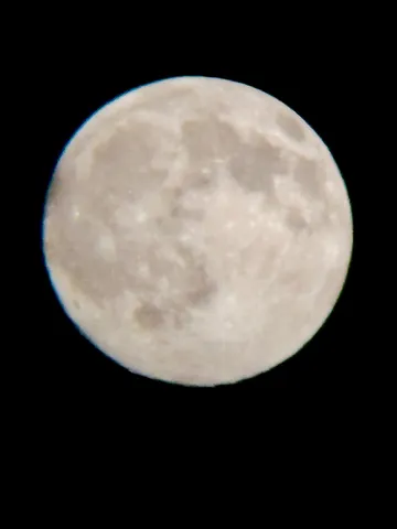 月夜のきらめく表情