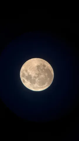 月夜の神秘的な円盤