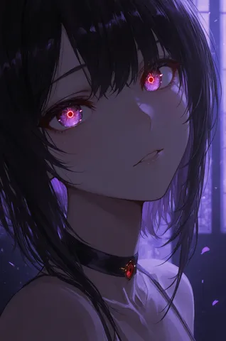 妖しく輝く瞳に吸い込まれそう