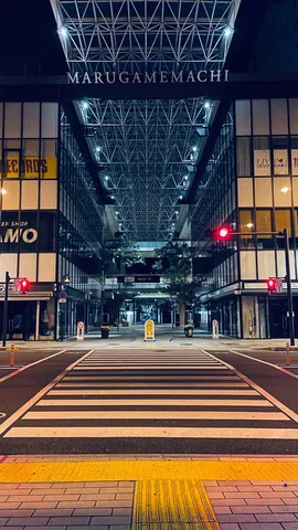 信号が赤でも走りたくなる道？