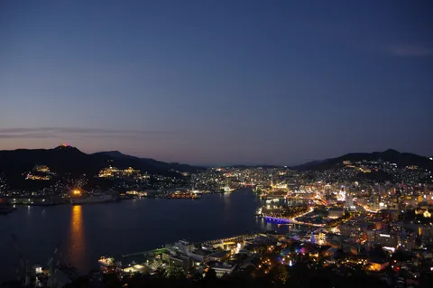 宝石箱のような夜景
