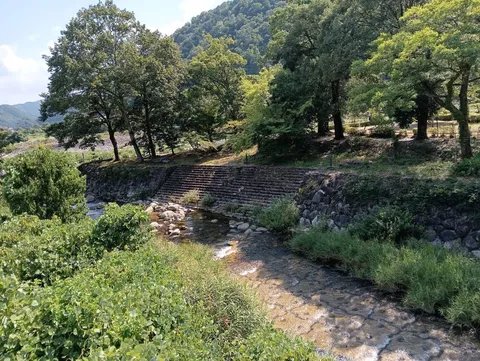 川遊び