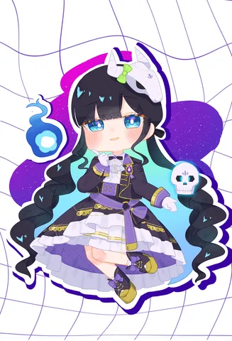 魔法少女と幽玄な夜