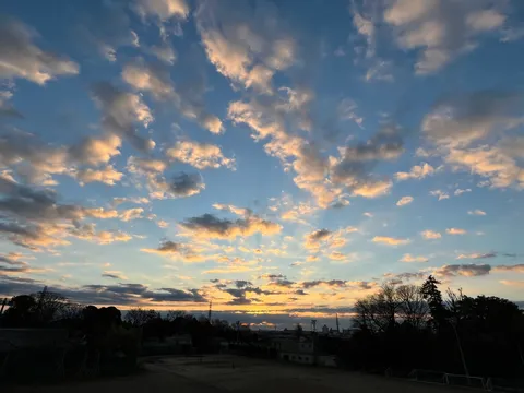 雲たちの夕焼けオーケストラ
