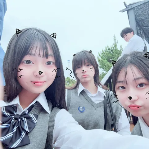 放課後のいたずら顔