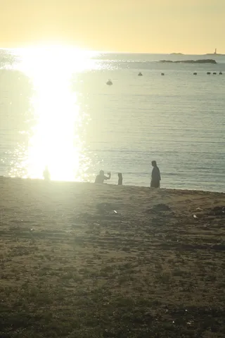 沈む光と波の小宇宙