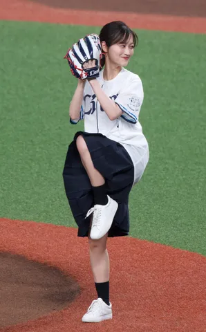 マウンドに立つ、決意の投球フォーム