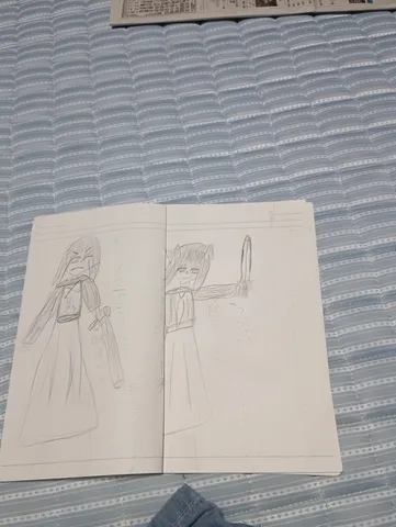 鉛筆で描かれた少女たちの世界