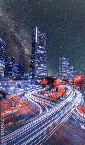 星降る都市の光跡