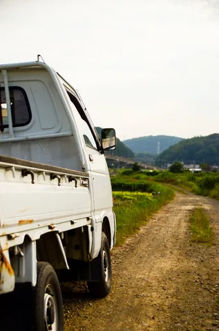 未舗装路を駆ける相棒