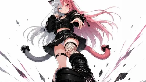 白と桃色、風を裂く余韻
