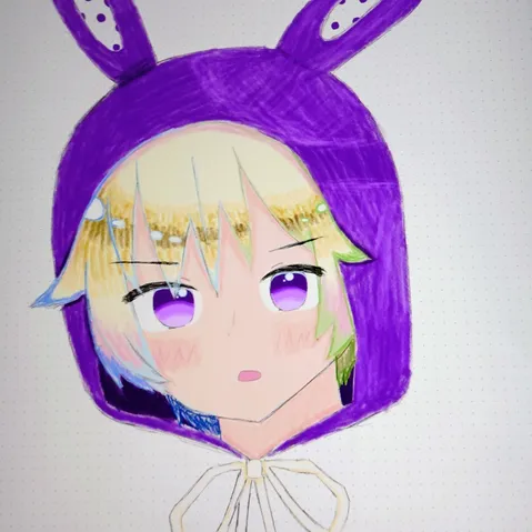 うさ耳フードの不思議ちゃん