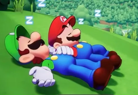 マリオとルイージ、夢の中のひととき