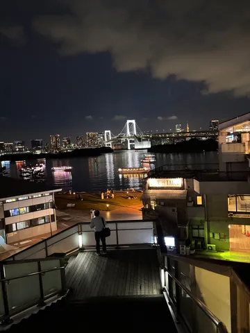 夜景と橋、旅情を誘う風景