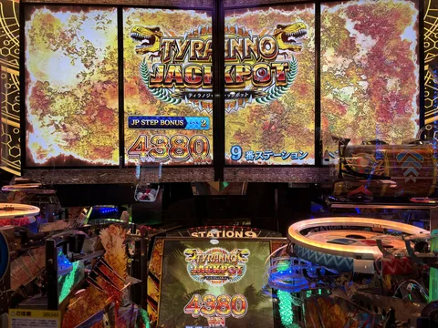 迫力のティラノジャックポット
