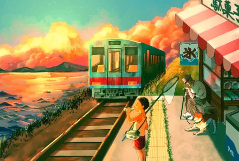 夕映え駅の小さな物語