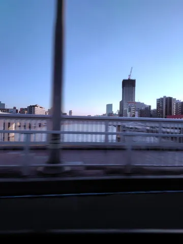 橋の向こうの静かな光
