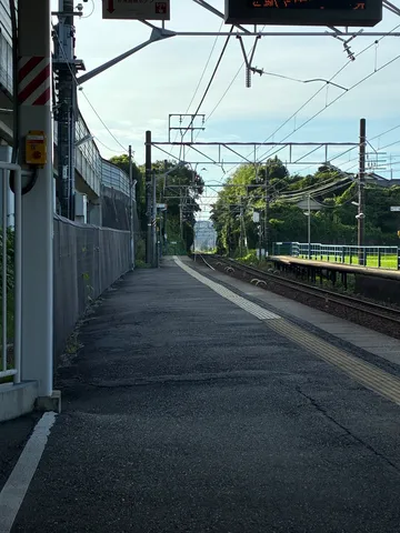 駅の日常、静かな時間