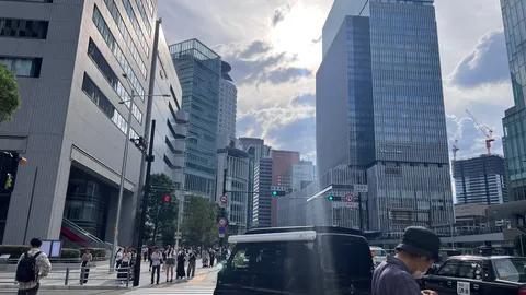 都会の光と影の交差点