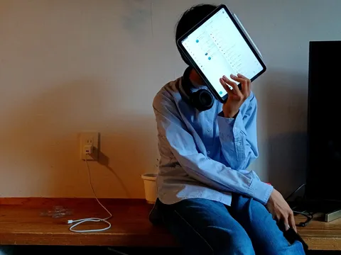 デジタル迷彩はタブレットで