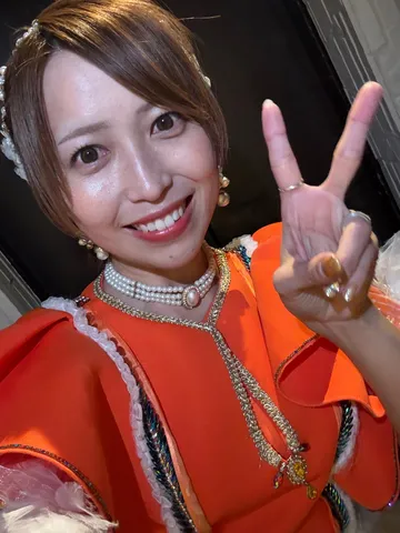 オレンジの輝く一瞬