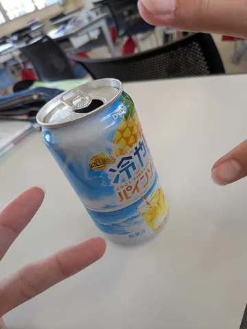 冷たいパイナップルのひととき