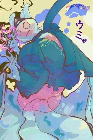 浮遊する青い夢