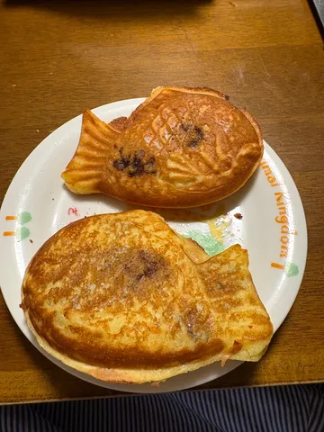 お魚形が可愛い、焼きたてたい焼き