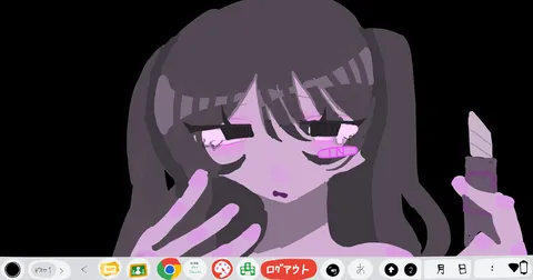 闇夜に浮かぶ淡い静寂
