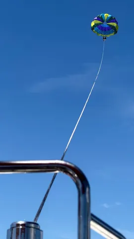 青空とパラセーリングの絆