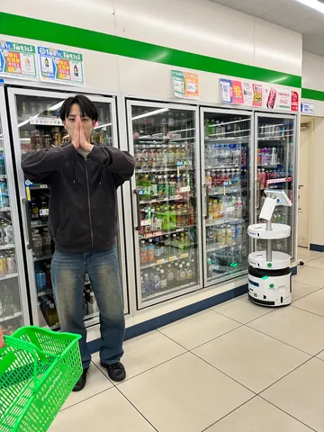 コンビニと未来のロボット
