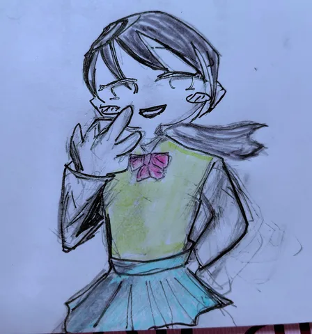 いたずらっ子な表情がキュート