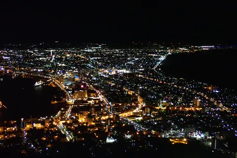 宝石箱のような夜景